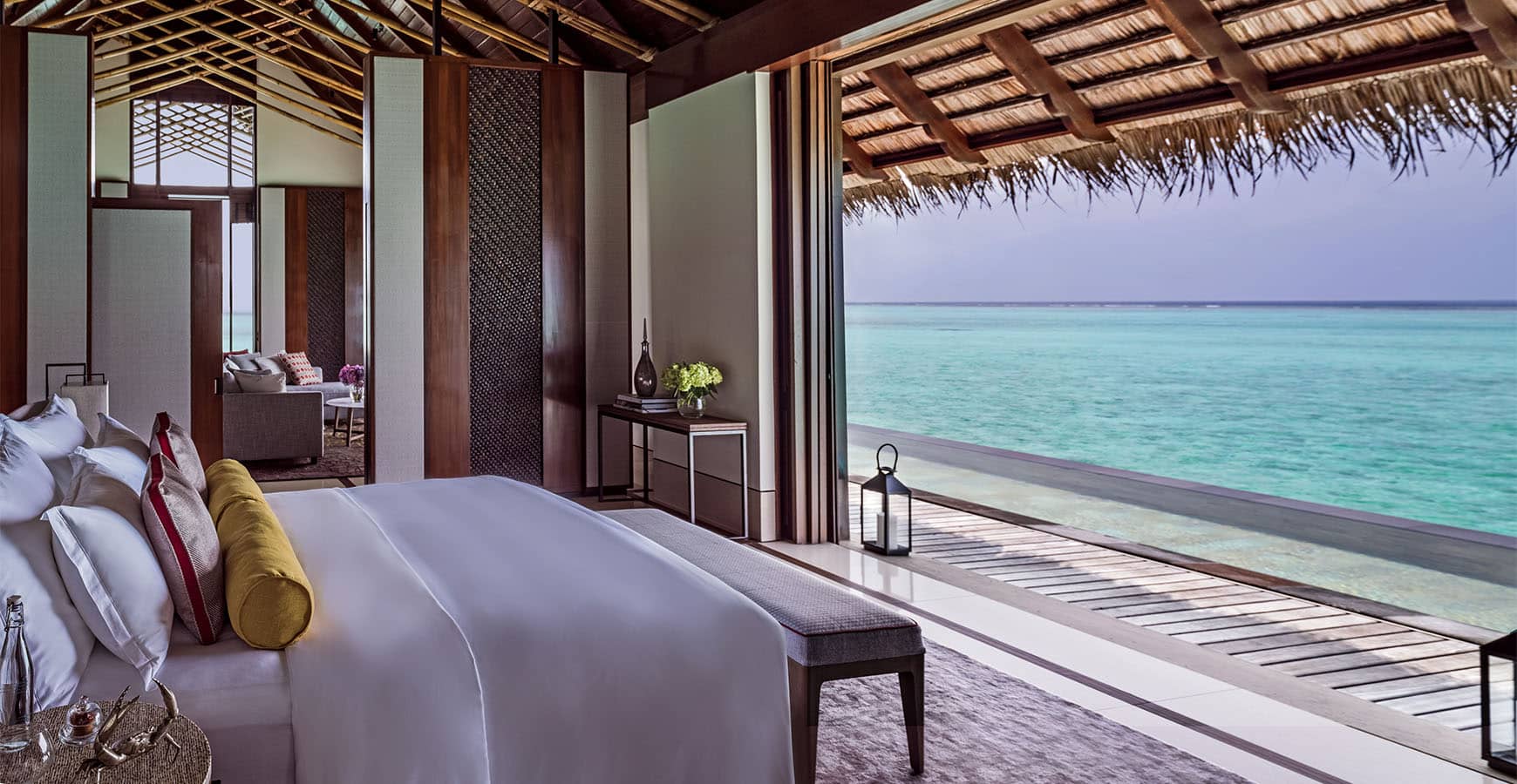 נוף מדהים של ים מהחדר שלכם - האיים המלדיביים