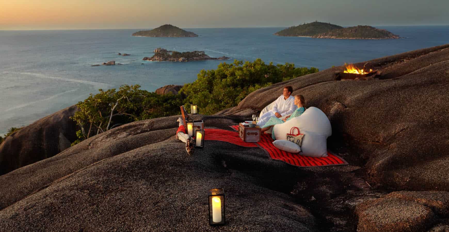 קוקטייל מול השקיעה