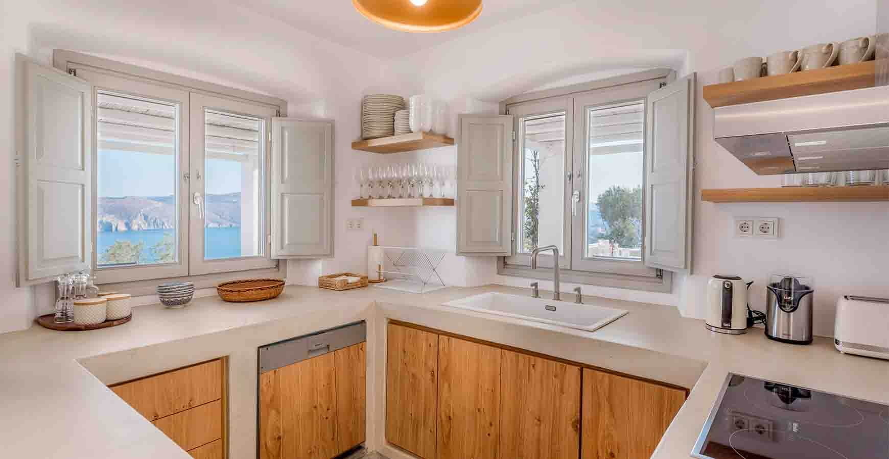 מטבח וילה במיקונוס